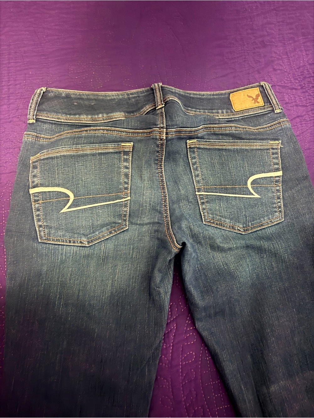 American Eagle Outfitters Dark Blue Boot Cut Jeans